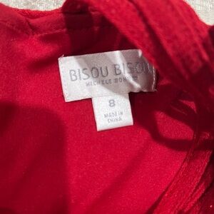 Size 8 sparkly red dress